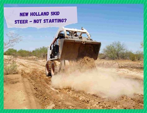 skid steer won't start just clicks|new holland skid won't start thread.